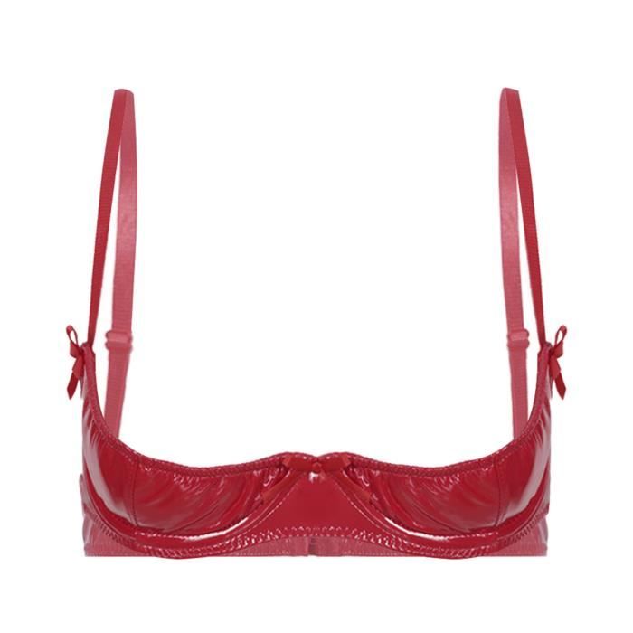 Yoojia Femme Soutien Gorge Sein Nu Sexy Lingerie Coquine Erotique Demi