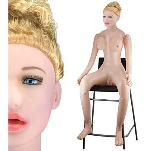LOVE AND VIBES Vibee Doll Sex doll assise bouclé blonde Marylin