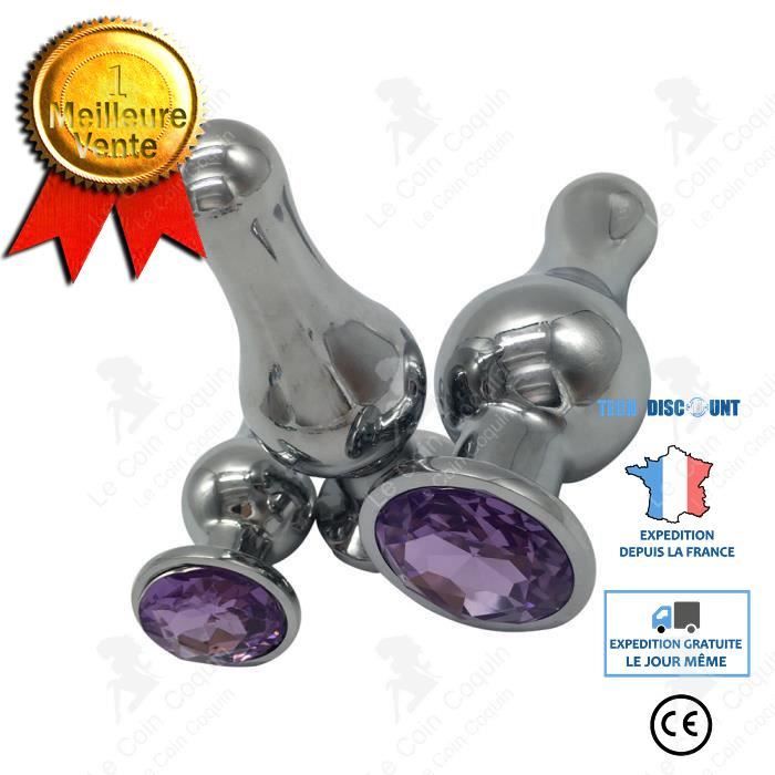 Lcc Lot De Plug Anal Sextoy Homme Femme Bouchon Stimulation