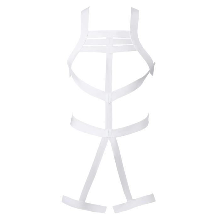 Yonghs Fr Harnais Homme Sexy Bandage Lingerie Erotique Harnais De Corps