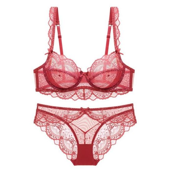 Ensemble De Lingerie Sexy Femmes Dentelle Brassi Re Armatures Brassi Re