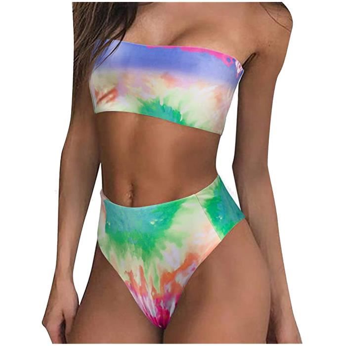 Maillot De Bain Sexy Femmes Mode Bikini Imprim Deux Pi Ces Maillots De