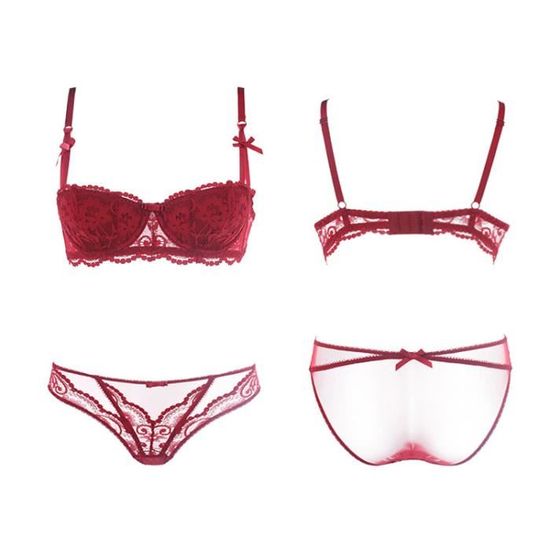 Ensemble Lingerie Femme La Dentelle Est Sexy Polyvalente Confortable