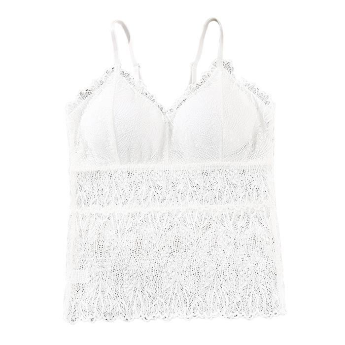 Femmes Sexy Lingerie Dentelle Poitrine Tube Top Beaut Dos Soutien