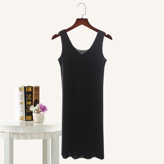 Ensemble De Lingerie Jupon Complet Sans Couture Pour Femmes Sous Jupe