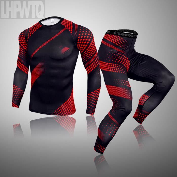 Ensemble De Lingerie Ensembles De Sous V Tements Thermiques Pour Hommes