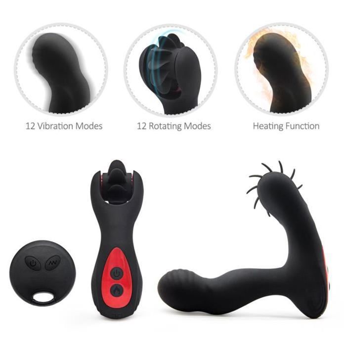 Godemichet Rabit Vibromasseur Sex Anale Plug Anal Avec Gode
