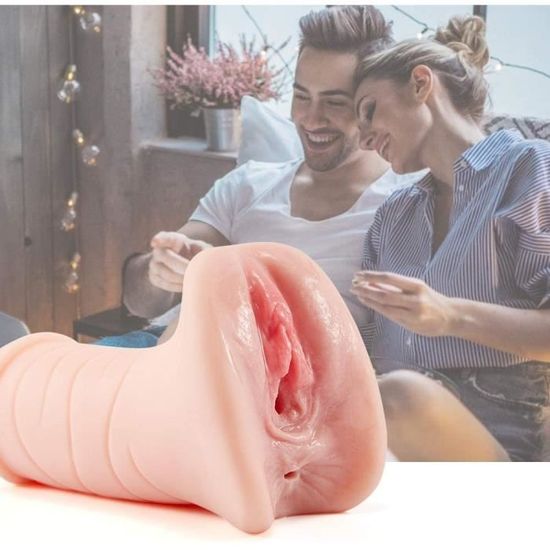 Double Coup Masturbateur Job Sex Toy M Le Chatte Silicone R Aliste M Le