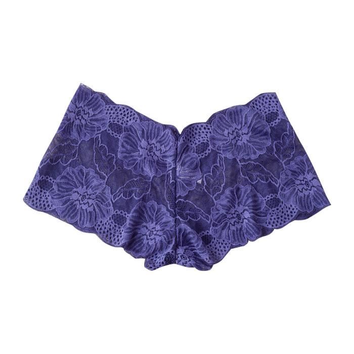 Sasaquoy Boxer Shorty Nouvelle Mode Lingerie Sexy En Dentelle Br Ve