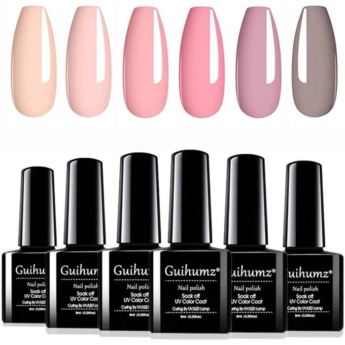 Vernis Semi Permanent Startest Set Nude Ml Couleur Macaroon Pour Salon Cdiscount Au