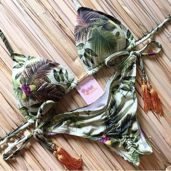 Maillot de bain maillot de bain brésilien 24 couleurs Micro Bikini
