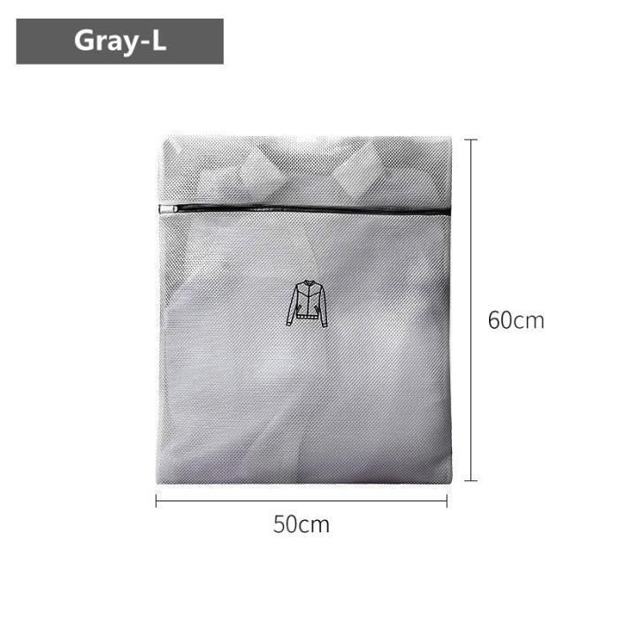 Gris Cm Sacs Linge Brod S Pour Le Lavage De Lingerie Sac De Lavage En Maille De Bonne