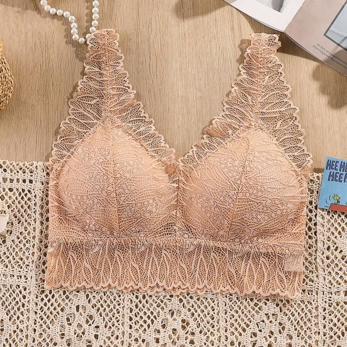Femmes Sexy Lingerie Dentelle Poitrine Tube Top Beaut Dos Soutien