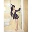 Gemvie Nuisette Sexy Lingerie Femme D Shabill En Dentelle Noir