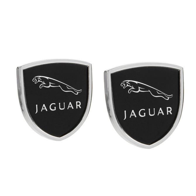 2PCS - SET POUR JAGUAR S-TYPE F-PACE F-TYPE X-TYPE X-TYPE XE XF XKR XFR VOITURE MODIFIÉE EMBLEM Automobile Stickers de la queue en m