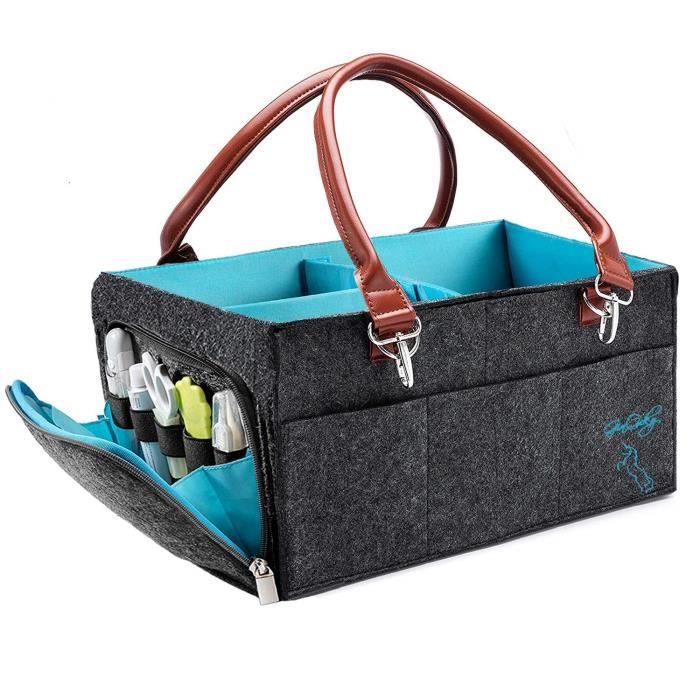 Feutre bébé sac de rangement Caddy organiser enfants jouets fourre-tout organisateur feutre sac de rangement