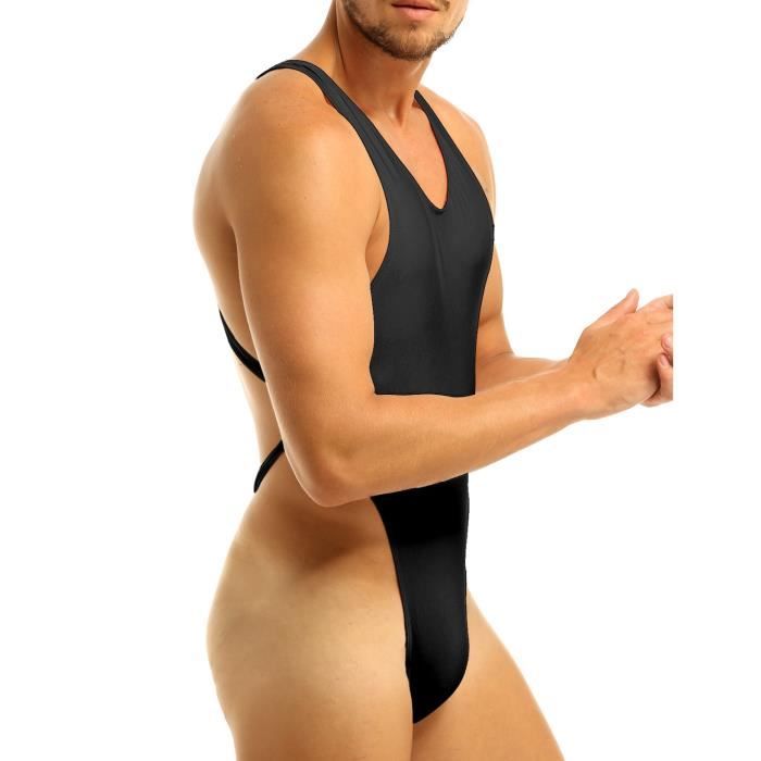 Iixpin Homme Body String Sexy Dos Nu Lingerie Mankini Erotique Bikini