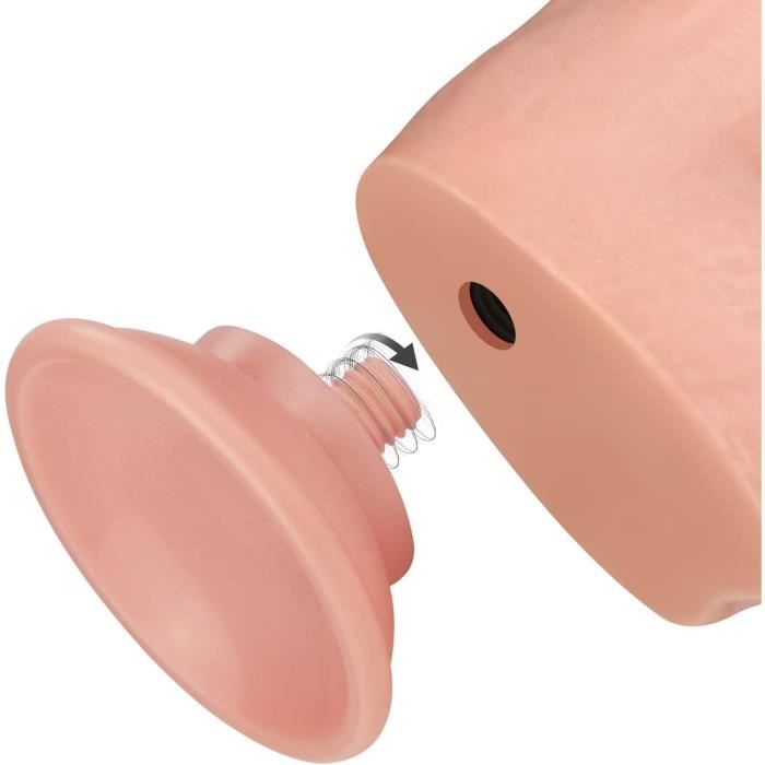 Gode avec Peau Glissé 23 cm Gode Femme Sex Realiste 9 Pouces Gode Homme