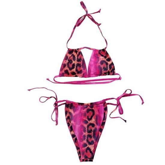 Maillot De Bain Bikini Fendu Lani Res Sexy Pour Dames Avec Coussinet