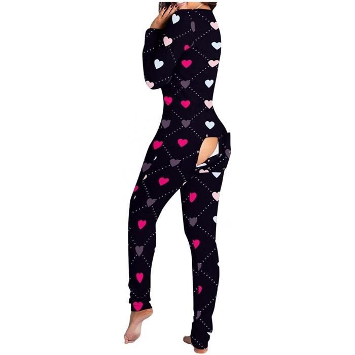 Pyjama Sexy Pour Femme Combinaison Sexy Rabat Lingerie De No L Imprim Rabat