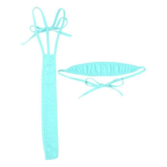 Iixpin Body String Sexy Femme Micro Bikini Dos Nu Bandage Lingerie
