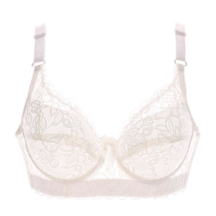Brassiere Lingerie Soutien Gorge Fronc En Dentelle Pour Femmes Sexy Paire R Glable De Sous