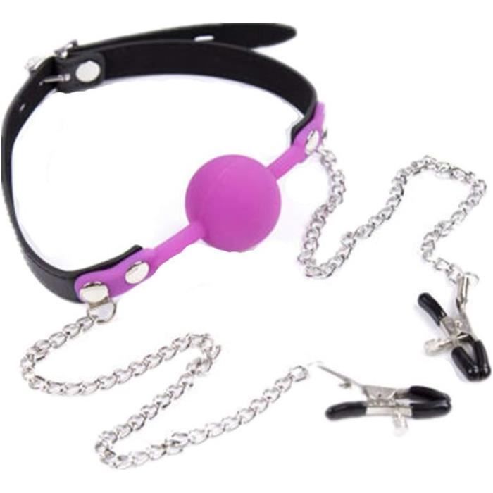 Bondage Kit Baillon Bouche Sm Jouets Sex Toy Pour Les Femmes Sexuelle