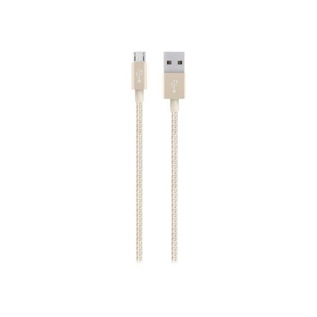 CABLE MICRO USB ANDROID 2,4A GOLD