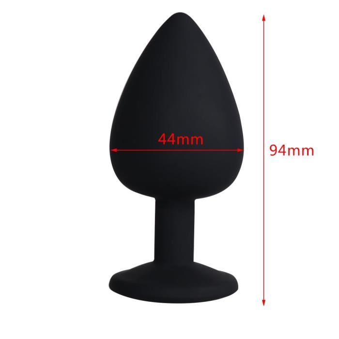Sextoy Godemichet Anal En Silicone Lisse Runyu Avec Des Produits