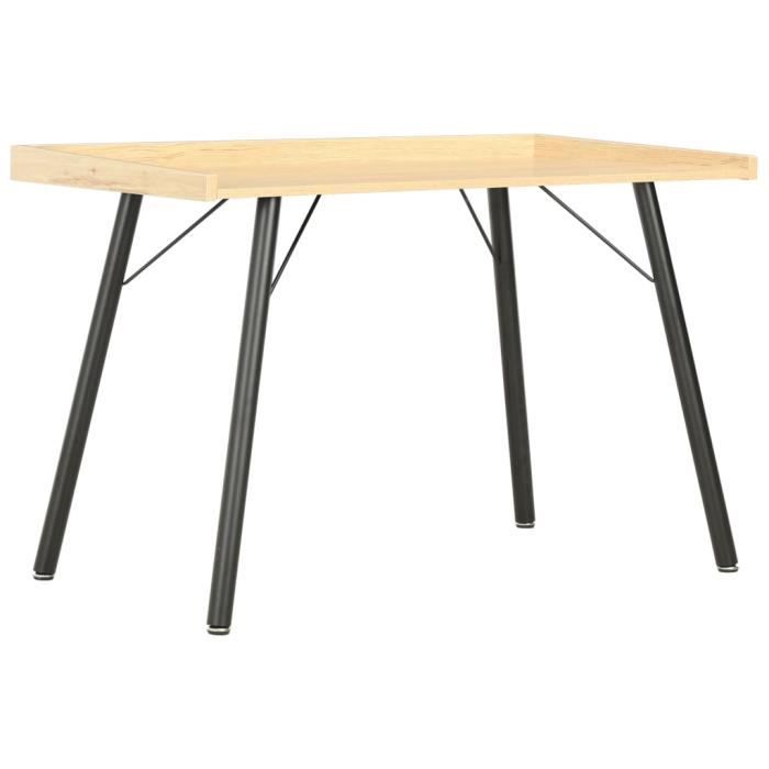 Bureau Chêne 90x50x79 cm -PAI