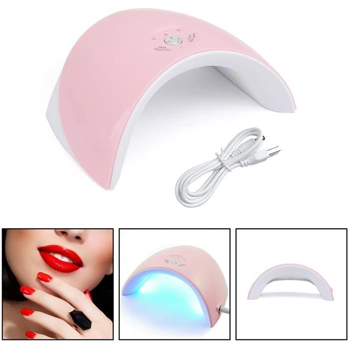 Sun 36W Capteur infrarouge UV LED Sèche A Ongle Lamp New SUNUV Pink
