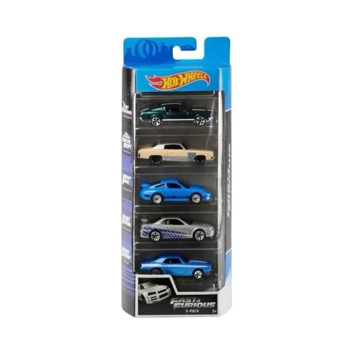 Set De Vehicules Hot Wheels Fast Furious Voitures Minatures Enfant Cdiscount Jeux Jouets