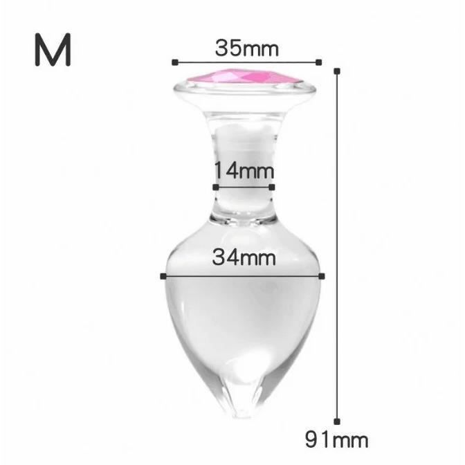 Plug Chapelet Plug Anal En Cristal Pour Femme Jouets Sexuels Ducatifs Plug Anal Pour Cour