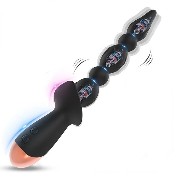 Vibromasseur Anal Pour Femmes Vitesses Perles Massage De La