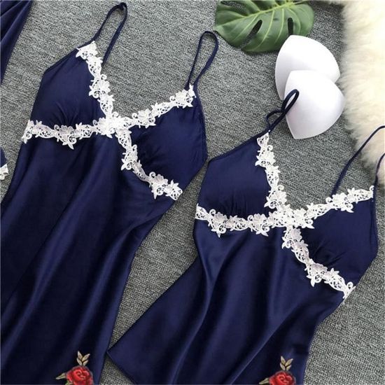 Femmes Sexy Dentelle Lingerie De Nuit Sous Vêtements Babydoll Robe De