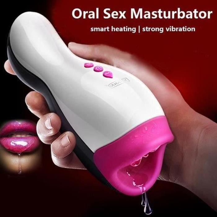 Nouveau Hommes M Le R Aliste Vibrant Oral Sex Masturbateur Tasse