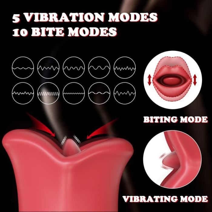 Rose Sex Toy Pour Femme Avec Modes De Vibration Et Baisers