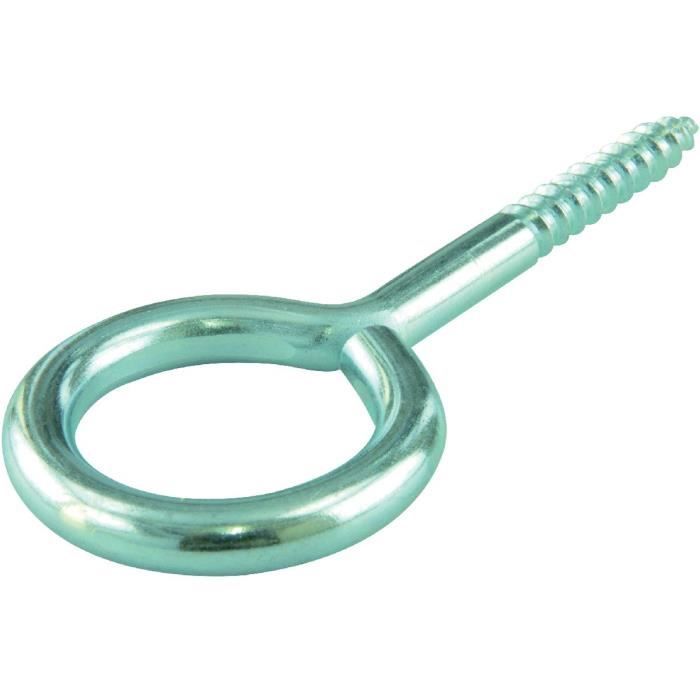 Piton à visser acier zingué Fix'Pro L30mm Ø4mm x4