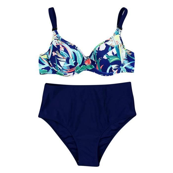 Maillot De Bain Ensemble Deux Pi Ces Imprim Bikini La Mode Femmes Acy Bum Oneritea