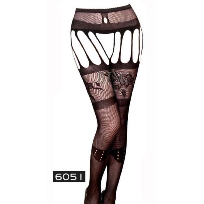 Bas Bas Lastiques Rayures Pour Femmes Lingerie Sexy En R Sille Noir