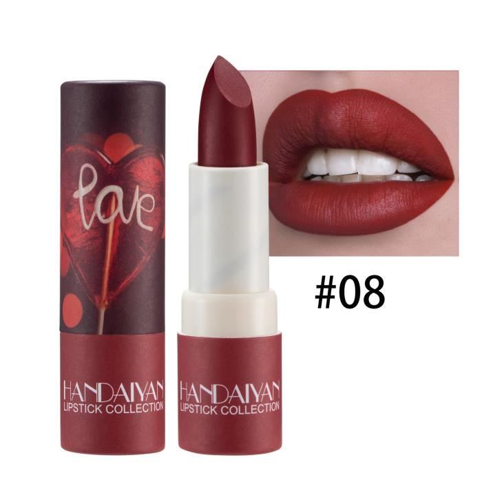 Mat Rouge L Vres H Mat Nude Tanche Longue Dur E Antiadh Sif La Tasse Ne Se D Colore
