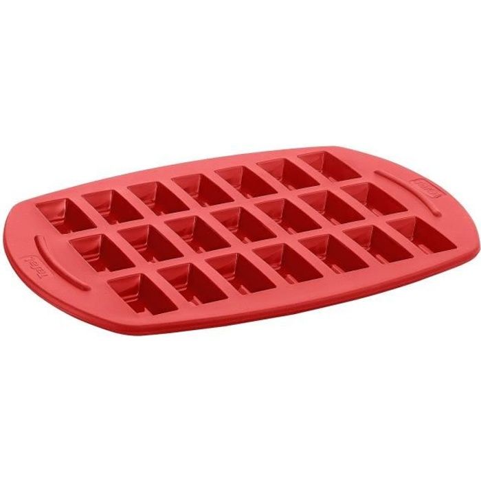 PROFLEX J4092313 Moule à 21 mini lingots framboise