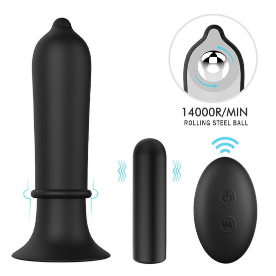 Plug Anal Silencieux Modes De Vibration Avec T L Commande Charge