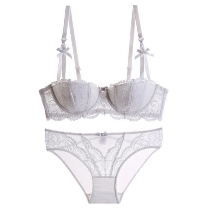 Femmes Ensemble De Lingerie Demi Tasse Brassi Re Avec Armatures Push Up Ensemble Brassi Re En