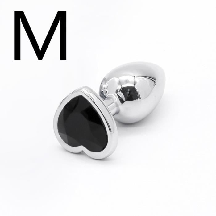 Plug Anal En M Tal En Forme De C Ur Jouets Sexuels En Acier