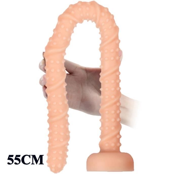 Plug Anal Super Long Grand Gode Godemichet Anal Adulte Jouets Sexuels