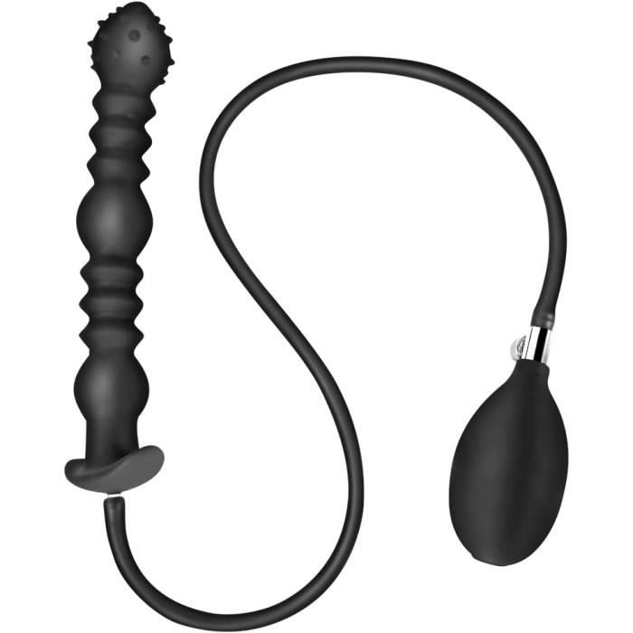 Plug Anal Gonflable Avec Pompe Cm Silicone Liquide Butt Plug Gode