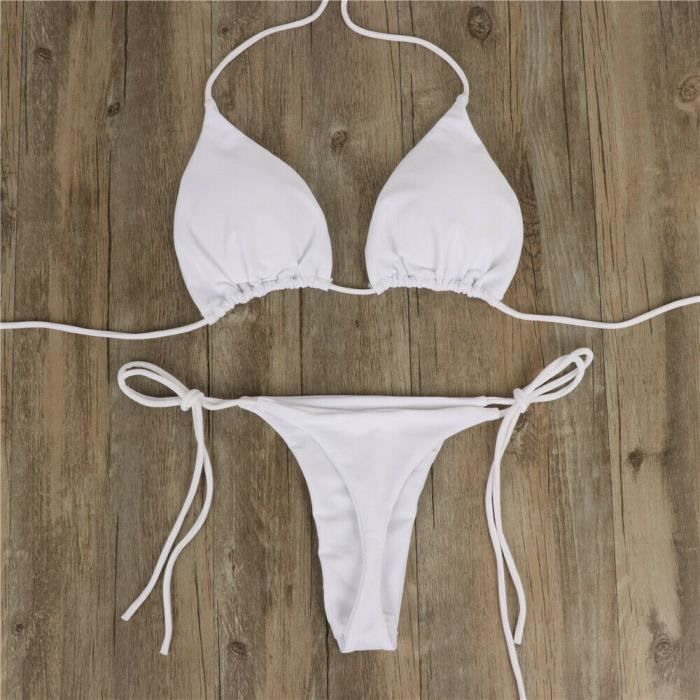 Bikini swimsuit Maillot de bain brésilien Sexy pour ensemble FRBLTE