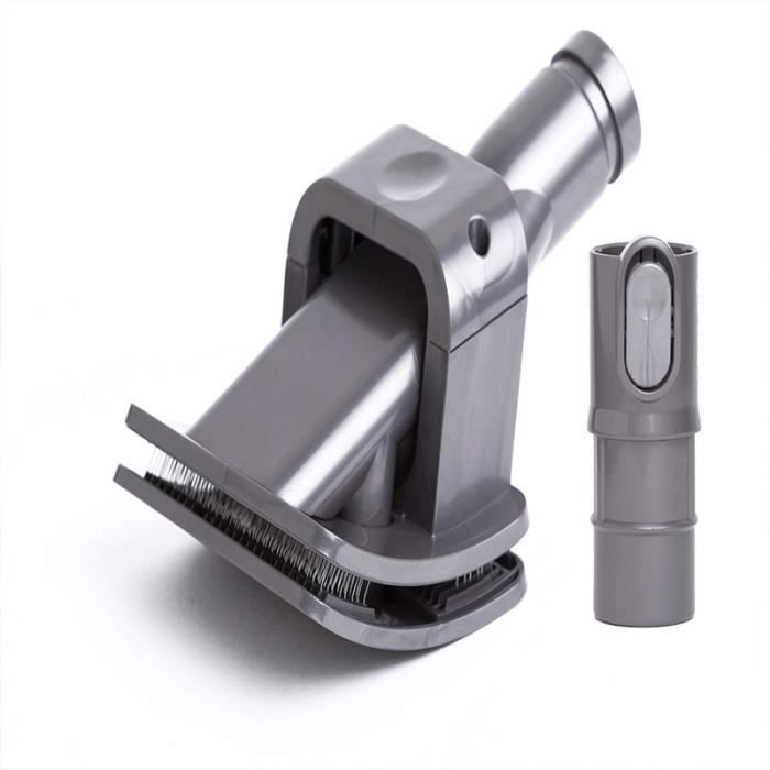 Outil de Toilettage et Nettoyage : Brosse Attachable Entretien d’Animaux avec Adaptateur pour les Aspirateurs Dyson