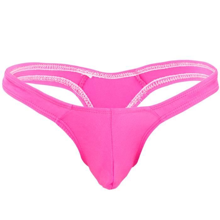 String Homme Sexy Jockstrap Thong Erotique Lingerie Slip Respirant